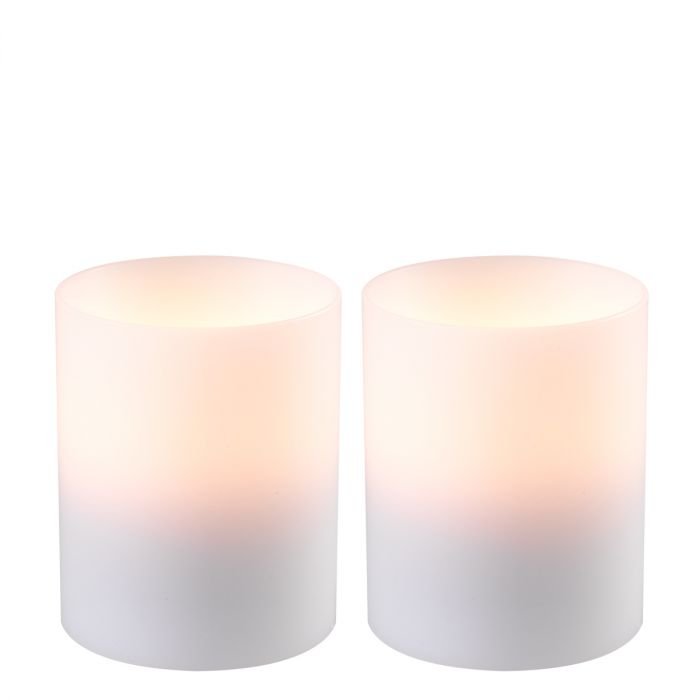 Kunstkaars diep Set van 2