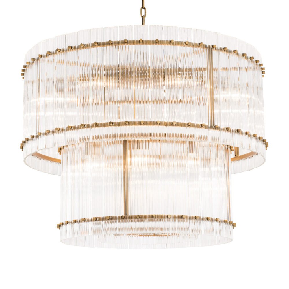 Hanglamp Ruby L Messing - Afbeelding 2