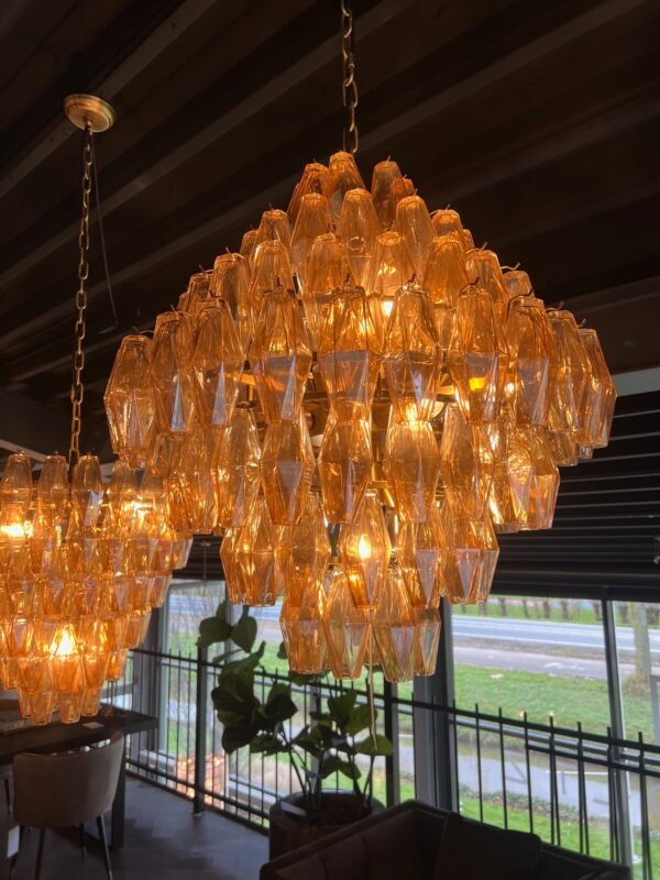 Hanglamp Benini L Gerookt Glas