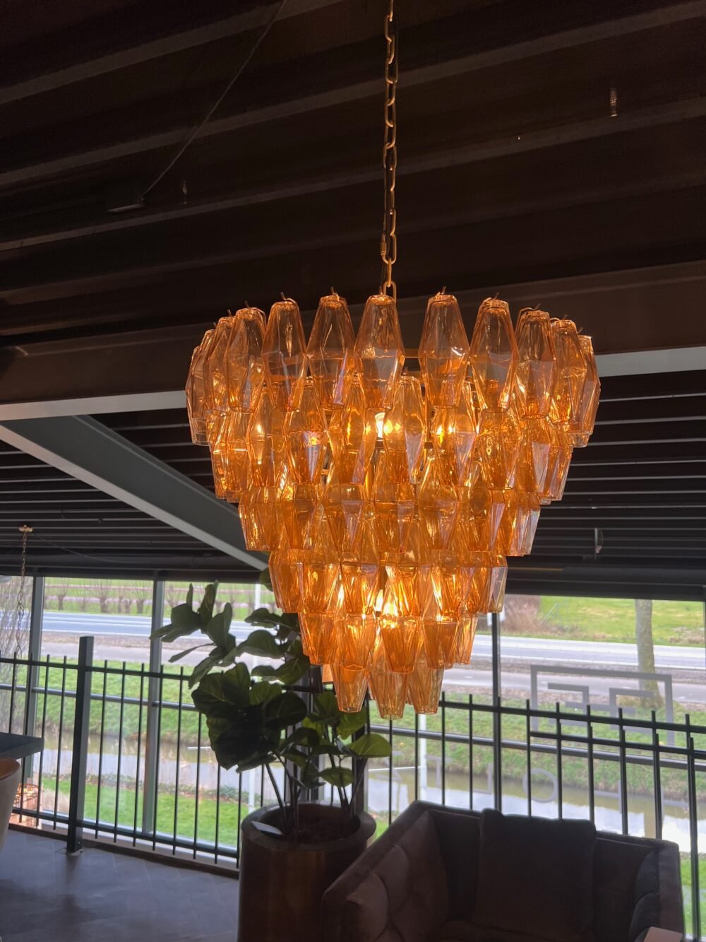 Hanglamp Benini S Rook Glas