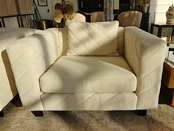Fauteuil Avellino Crème